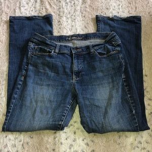 Old navy vintage blue jeans wide pant leg